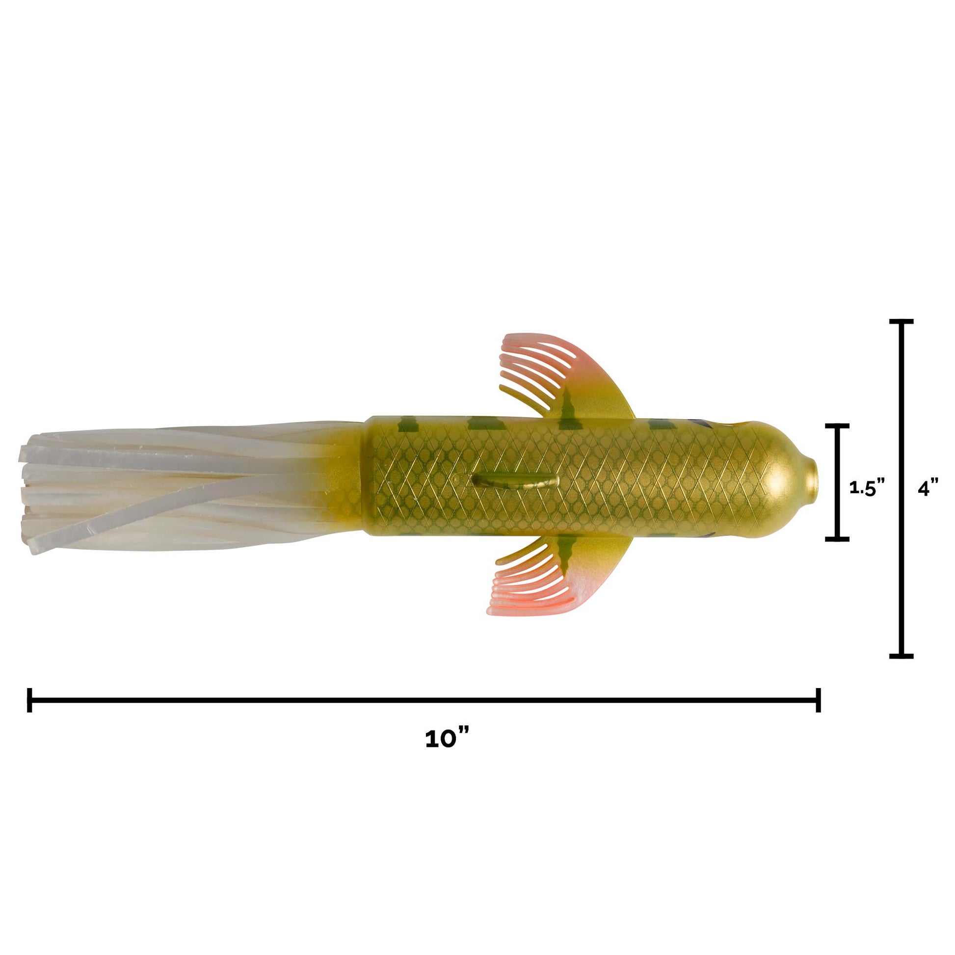 chasing trophy fish lures 10" Trophy Chaser (2-Pack) – Aurora Fishing Gear